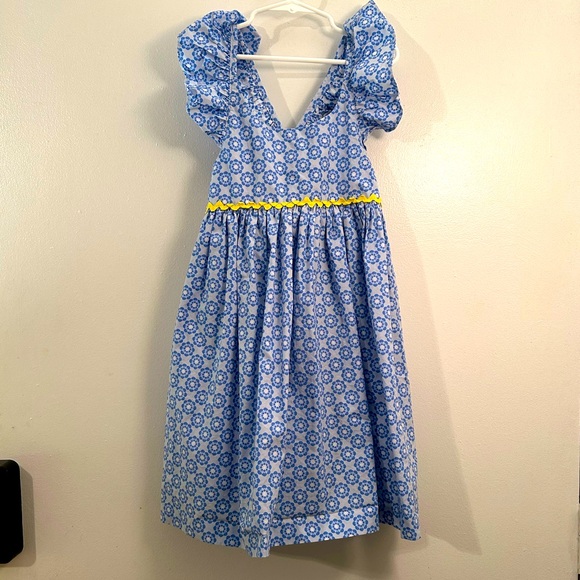 Eleanore Rose Strappy Summer Girls Dress - Picture 1 of 5